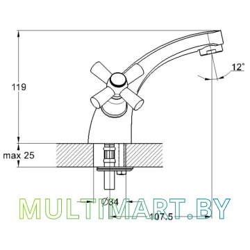 Смеситель Econoce EC0420 картинка 2